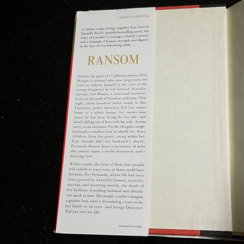 Danielle Steel ~~RANSOM - Picture 3 of 5